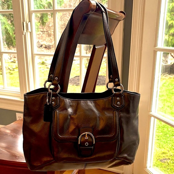 Coach Handbags - Vintage Coach Y2K SoHo Campbell Belle Leather Shoulder Bag/ Satchel - Excellent